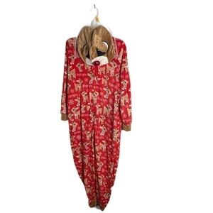 Rudolph the Red Nosed Reindeer Union Suit NWT Large Women’s Jumpsuit Women’s
